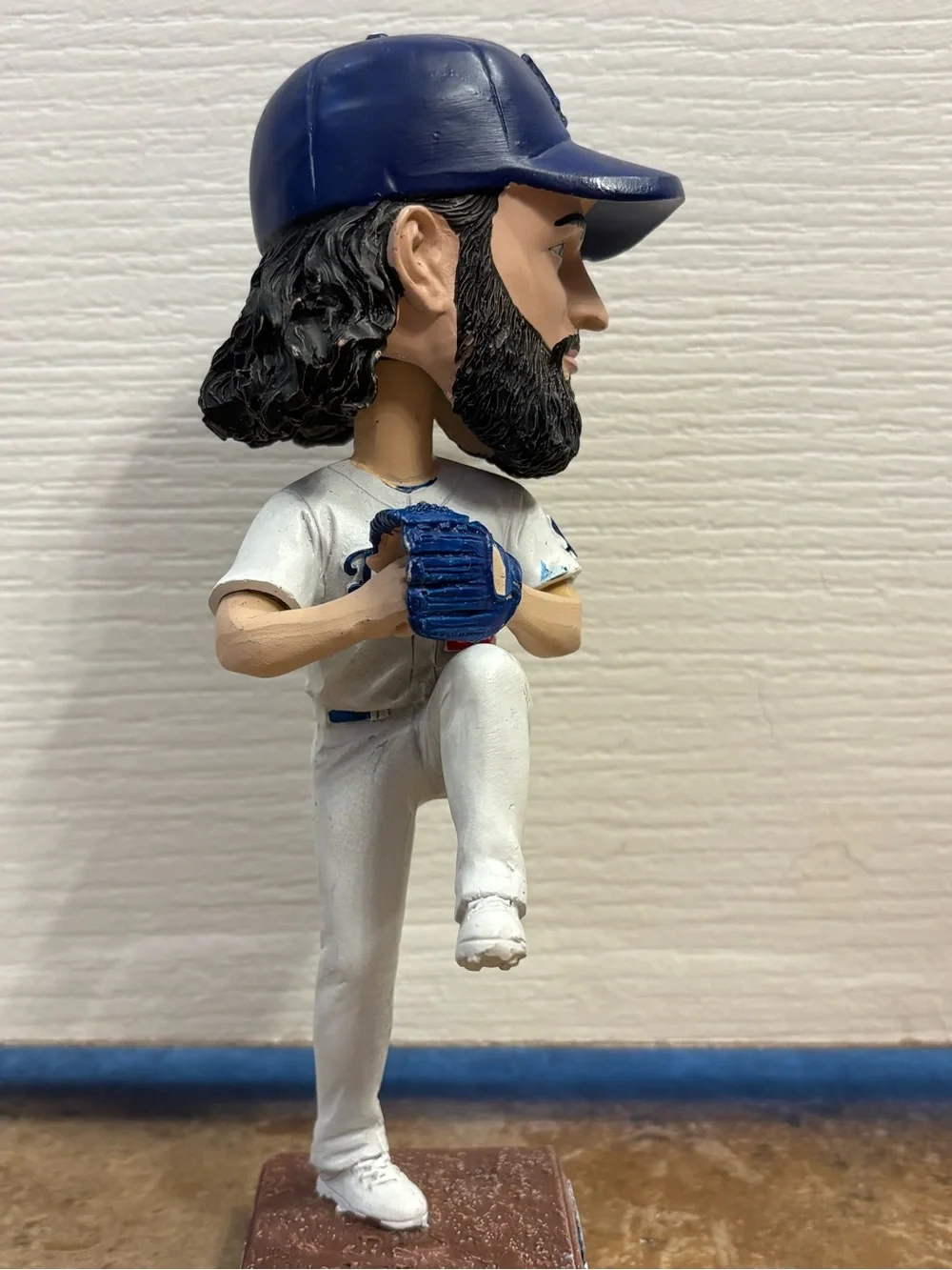 Tony Gonsolin  LA Dodgers Pitcher Bobblehead - White & Blue Approx 7”